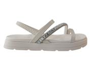 Sandalia Papete Moleca Branco Off 5490104