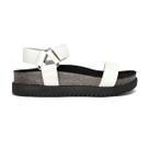Sandália Papete Moleca Feminina Flat Plataforma