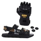 Sandalia Papete Para Meninos Brinquedo Batman Luva Lançador
