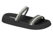 Sandália Papete Strass Moleca 5469135 Feminino Sandália Papete Strass Moleca 5469135 Feminino