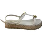 Sandalia Papete Sua Cia Flatform Strass Feminina