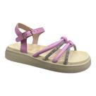 Sandalia Papete Sua Sia 7051.00495 Menina Macia Anabela Bebe Leve