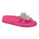 Sandalia Papete Vizzano Feminina Strass Metalizada Flor Sandalia Papete Vizzano Feminina Strass Metalizada Flor