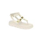 Sandália Papete Vizzano Flatform Tratorada Skipes Dedo Moda