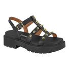 Sandalia Papete Vizzano Tratorada Feminina Tiras Spike