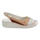 Sandália Peep Toe Feminina Comfortflex 2586405 Conforto, Elegância e Estilo