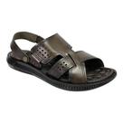 Sandália Pegada Flex Masculina Couro 133156 Marrom Cravo