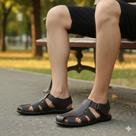 Sandália percata Masculina material sintético Confortável Dia a Dia Sandália percata Masculina material sintético Confortável Dia a Dia