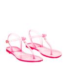 Sandália Petite Jolie Rosa Shock Translucido PJ6619 Sandália Petite Jolie Rosa Shock Translucido PJ6619
