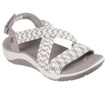 Sandália plana Skechers Martha Stewart Reggae Cup-Coastal Trail