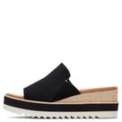 Sandália Plataforma Anabela TOMS Diana Mule Preta Tamanho 9,5