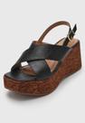 Sandalia Plataforma Anabela Vizzano 6559.101 - 36 - Preto