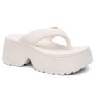Sandália Plataforma Feminina Estilo Chunky Salto Alto Confortável Solado Tratorado Fashion