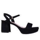 Sandália Plataforma Feminina Zariff em Nobuck 5031-358 Preto Sandália Plataforma Feminina Zariff em Nobuck 5031-358 Preto