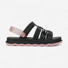 Sandália Plataforma Infantil Zip Zaxy Preto