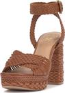 Sandália Plataforma Trançada Pessa Vince Camuto Salto 11 cm Sandália Plataforma Trançada Pessa Vince Camuto Salto 11 cm