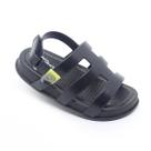 Sandália Plugt Infantil Mini Bizz Colors Preto 201.074