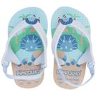 Sandália Praiana Baby Azul Dinossauro Masculina Pimpolho