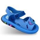 Sandália Que Pisca Disney Led Grendene Kids De Luz Stitch 23159