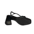 Sandalia Ramarim 24-41201 Napa Plus Preto - Salto Quadrado