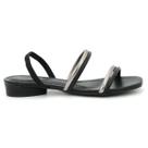 Sandalia Ramarim Feminino 2449202 Rasteira Salto Baixo Leve