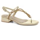 Sandalia ramarim salto baixo ref 2448206 feminino