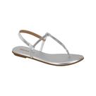 Sandália Rasteira Casual Beira Rio Feminina Flat Prata Tamanho:38Cor:Prata Sandália Rasteira Casual Beira Rio Feminina Flat Prata Tamanho:38Cor:Prata