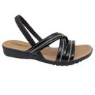 Sandalia Rasteira Feminina Campesi Dakota Confort Cp502 Pto