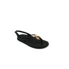 Sandalia Rasteira Feminina Grendha 19036 - PRETO - 37