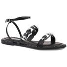 Sandalia Rasteira Feminina Ilha Bela Spike Elegance Ref: 4083HE