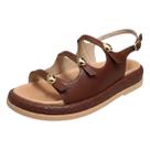 Sandália Rasteira Feminina Plataforma Elegante Ramarim Sandália Rasteira Feminina Plataforma Elegante Ramarim