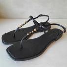 Sandalia Rasteira Preto Sandalia Rasteira Preto