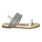 Sandália Rasteira Slide Feminino Beira Rio 8507.116 Creme