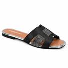 Sandália Rasteira Slide Feminino Moleca Sandália Rasteira Slide Feminino Moleca