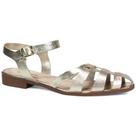 Sandália Rasteiro Bottero 363905 Dourado Feminino