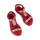 Sandália Retro Infantil Com Diamantes Brilhantes, Confortável E Resistente Ao Uso, Sandália De Praia Sandália Retro Infantil Com Diamantes Brilhantes, Confortável E Resistente Ao Uso, Sandália De Praia
