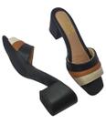 Sandália Salto Alto 05 cm Extra Conforto 03 Moda Pé