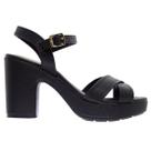 Sandália Salto Alto Plataforma Feminina Modare Ultraconforto 7203.110 Preto