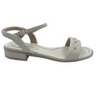 Sandália Salto Baixo Piccadilly Conforto Off White 590073 - Off 38