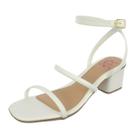 Sandália Salto Bloco Baixo Básica Bellinda Shoes