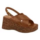 Sandalia Salto Cortiça Plataforma Vizzano Feminina 6559.101