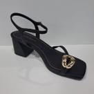 Sandália Salto Feminina Moda Bottero 367909 - Preta