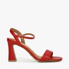 Sandalia Salto Taça Pelica Vermelho Vizzano Sandalia Salto Taça Pelica Vermelho Vizzano