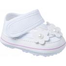 Sandalia Sapatinho Bebe Primeiros Passo Colante Enfeite Flor Sandalia Sapatinho Bebe Primeiros Passo Colante Enfeite Flor