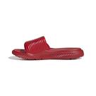 Sandália Slide adidas Alpharesponse 2.0 unissex escarlate/branca
