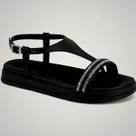 Sandália Slide Feminina Flatform Tiras Moleca 5490.126.31156 -