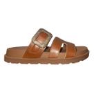 Sandália Slide Plataforma Feminino Dakota Y7823 Marrom