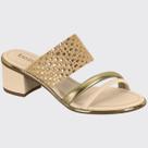 Sandália Slide Tresse Feminina Salto Grosso Beira Rio 8379.254.30024
