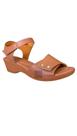 Sandália softflex original confortável mácia anabela