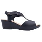 Sandália Softli Anabela Floater Lux 10028 - Feminino